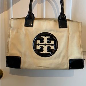 TB canvas purse